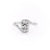 Elongated Cushion Cut Lab Diamond Twist Ring