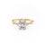 Elongated Cushion Cut Lab Diamond Vintage Design