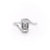 Emerald Cut Lab Diamond Twist Ring