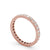 Full Eternity Ring, Princess Cut Vintage Design
