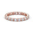 Full Eternity Ring, Round Cut Vintage Design