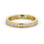 Full Eternity Ring, Round Cut Vintage Design