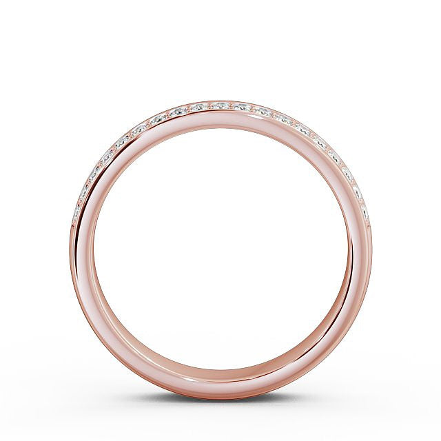 Half Eternity Ring, Offset Round Cut Stones