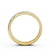 Half Eternity Ring, Offset Round Cut Stones