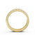 Half Eternity Ring, Vintage Design, Milgrain Edge