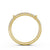 Half Eternity Ring, Vintage Design, Round Cut