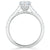 Heart Cut Lab Diamond Engagement Ring, Classic Style