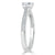 Heart Cut Lab Diamond Engagement Ring, Classic Style