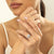 Heart Cut Lab Diamond Halo Engagement Ring