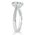 Marquise Cut Lab Diamond Engagement Ring, Classic Style