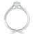 Marquise Cut Lab Diamond Engagement Ring, Classic Style