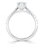 Marquise Cut Lab Diamond Engagement Ring, Classic Style
