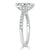 Marquise Cut Lab Diamond Engagement Ring, Classic Style