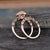 Oval Cut Lab Diamond Bridal Ring Set, Vintage Inspired