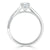 Oval Cut Lab Diamond Engagement Ring, Classic Style