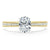 Oval Cut Lab Diamond Engagement Ring, Classic Style