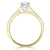 Oval Cut Lab Diamond Engagement Ring, Classic Style