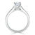 Oval Cut Lab Diamond Engagement Ring, Classic Style with Split Shank