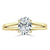 Oval Cut Lab Diamond Engagement Ring, Classic Style with Split Shank