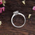 Oval Cut Lab Diamond Engagement Ring, Vintage Design