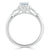 Oval Cut Lab Diamond Engagement Ring, Vintage Style