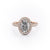 Oval Cut Lab Diamond Full Set
