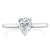 Pear Cut Lab Diamond Engagement Ring, Classic Style