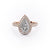 Pear Cut Lab Diamond Full Set
