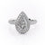 Pear Cut Lab Diamond Full Set