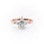 Pear Cut Lab Diamond, Traditional Classic Design