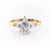 Pear Cut Lab Diamond, Traditional Classic Design