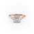 Princess Cut Lab Diamond 3 Stone Ring