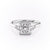 Princess Cut Lab Diamond 3 Stone Ring