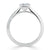 Princess Cut Lab Diamond Engagement Ring, Classic Style