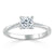 Princess Cut Lab Diamond Engagement Ring, Classic Style