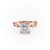 Princess Cut Lab Diamond Engagement Ring, Twig Design