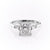 Princess Cut Lab Diamond, Traditional Classic Design