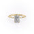 Radiant Cut Lab Diamond Ring, Delicate Vintage Style