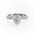 Radiant Cut Lab Diamond Stone Set Shoulders With Milgrain Edge