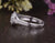 Round Cut Lab Diamond Cluster Engagement Ring, Vintage Design