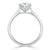 Round Cut Lab Diamond Engagement Ring, Classic Style