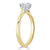 Round Cut Lab Diamond Engagement Ring, Classic Style