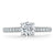 Round Cut Lab Diamond Engagement Ring, Classic Style