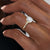 Round Cut Lab Diamond Vintage Design
