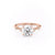 Round Cut Lab Diamond Vintage Design