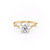 Round Cut Lab Diamond Vintage Design