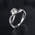 Twist Design With Split Shank, 1.00ct Round Cut