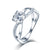 Twist Design With Split Shank, 1.00ct Round Cut