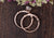 Vintage Style Bridal Ring Set, Round Cut
